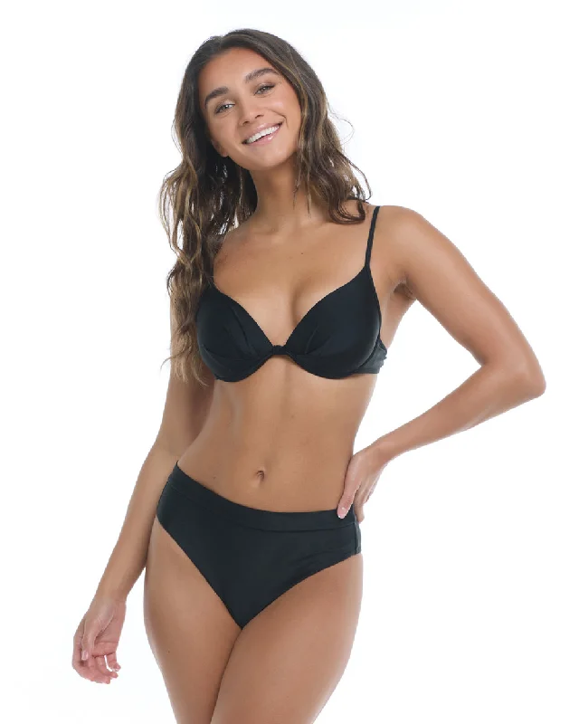 Body Glove Smoothies Greta Bikini Top - Black