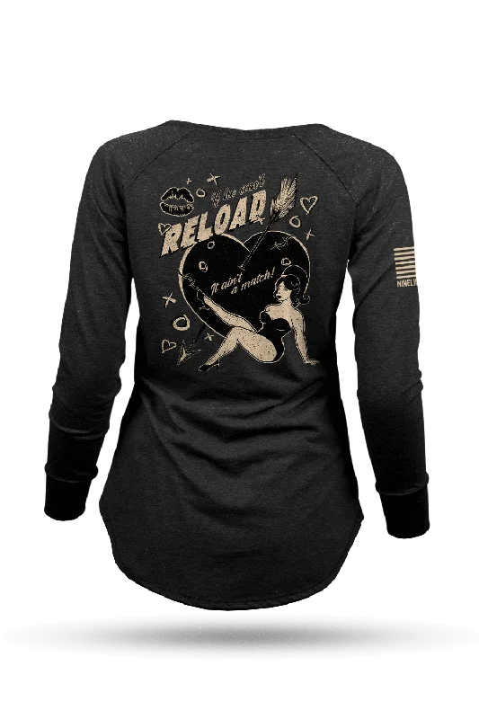 If He Can't Reload - Women's Long-Sleeve Shirt