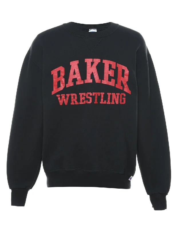 Baker Wrestling Printed Sweatshirt - M