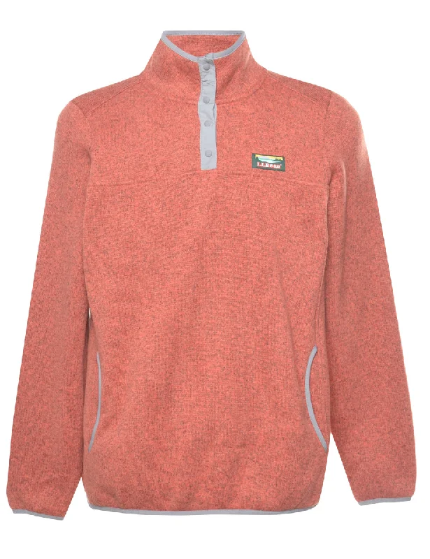 High Neck L L Bean Track Top - L