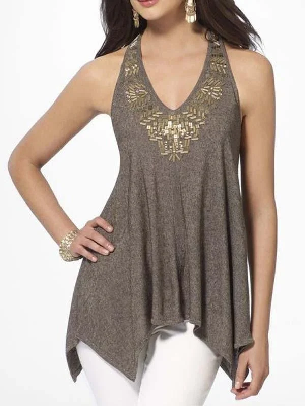 Stylish Women's Sexy Halter Vests