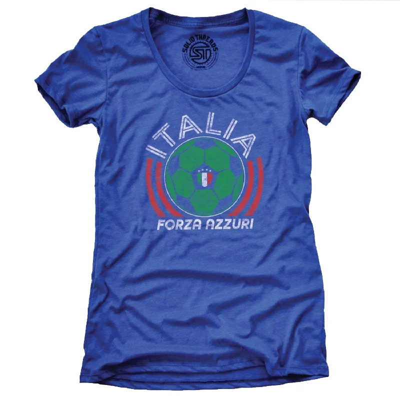 Women's Italy National Soccer Team T-shirt