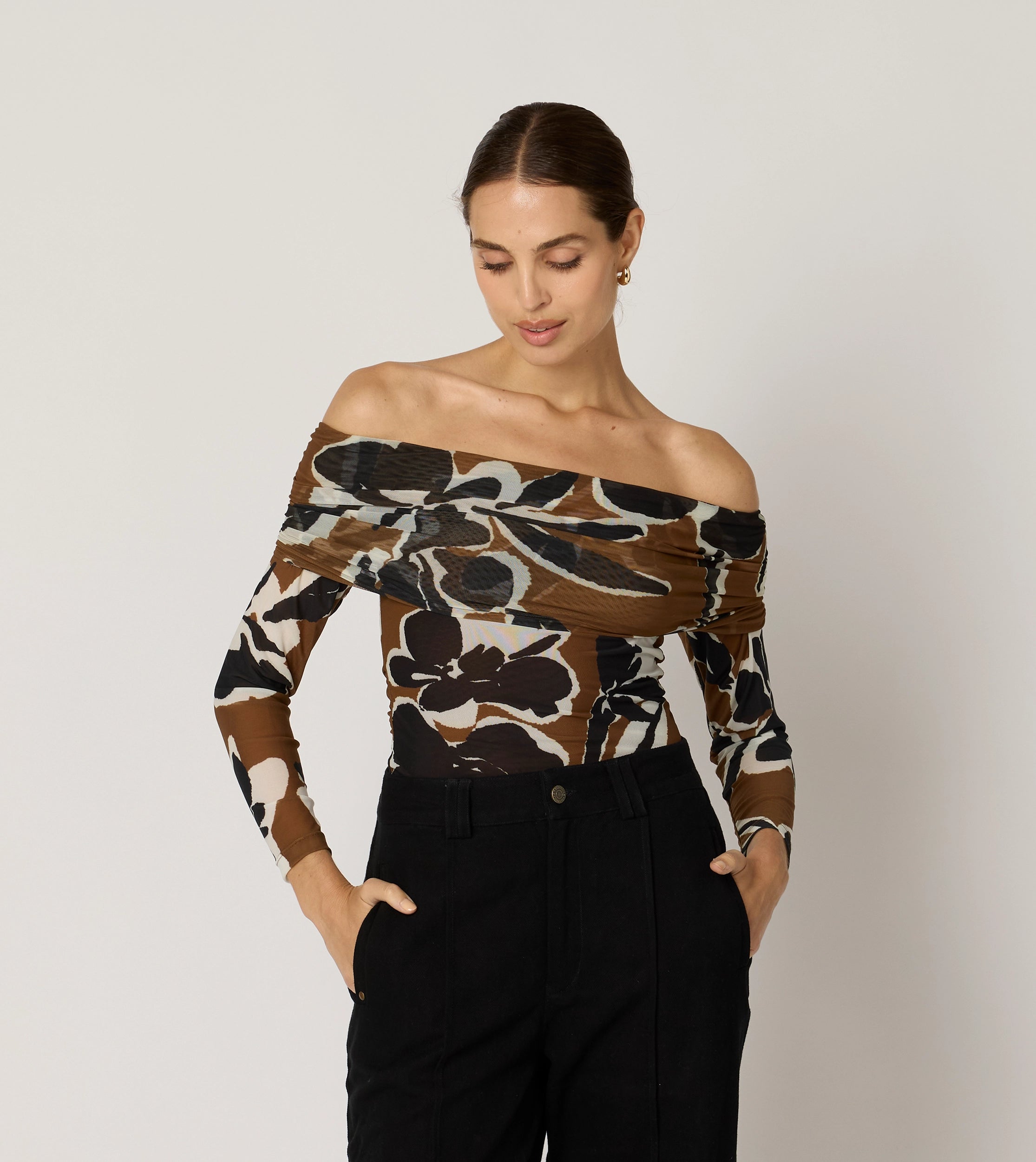 Penelope Top | Smoked Clover