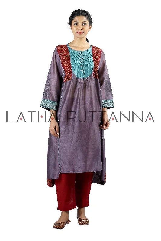 Purple Salwar