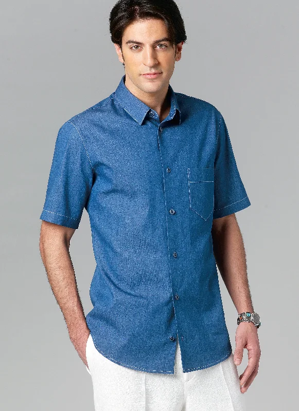 Vogue Pattern 8759 Men's Shirt | Easy