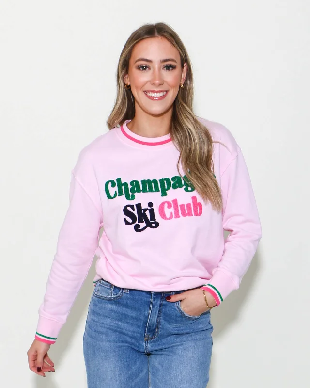 Champagne Ski Club Pullover