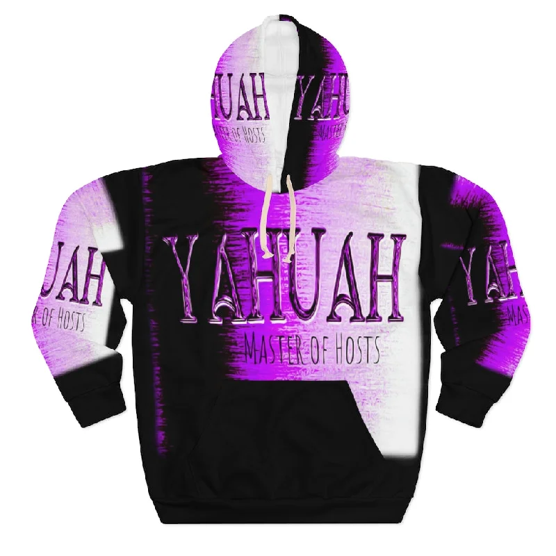 Yahuah-Master of Hosts 01-02 Ladies Designer Pullover Hoodie