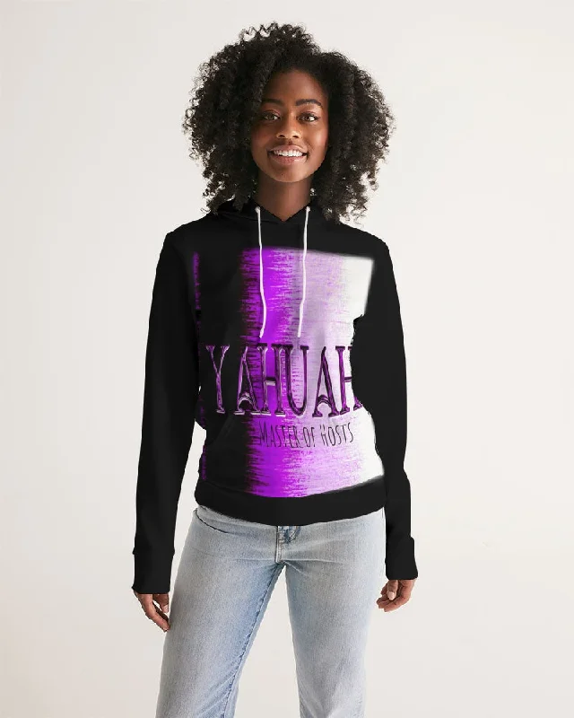 Yahuah-Master of Hosts 01-02 Ladies Designer Pullover Hoodie