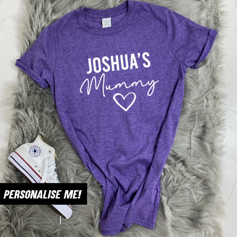 Personalised Mummy Of Big Logo T-Shirt (MRK X)