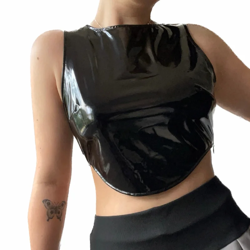 Latex Feel Tank Top