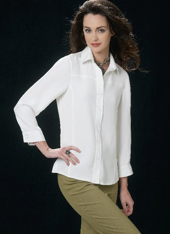 Vogue Pattern 8689  Misses' Shirt | Easy