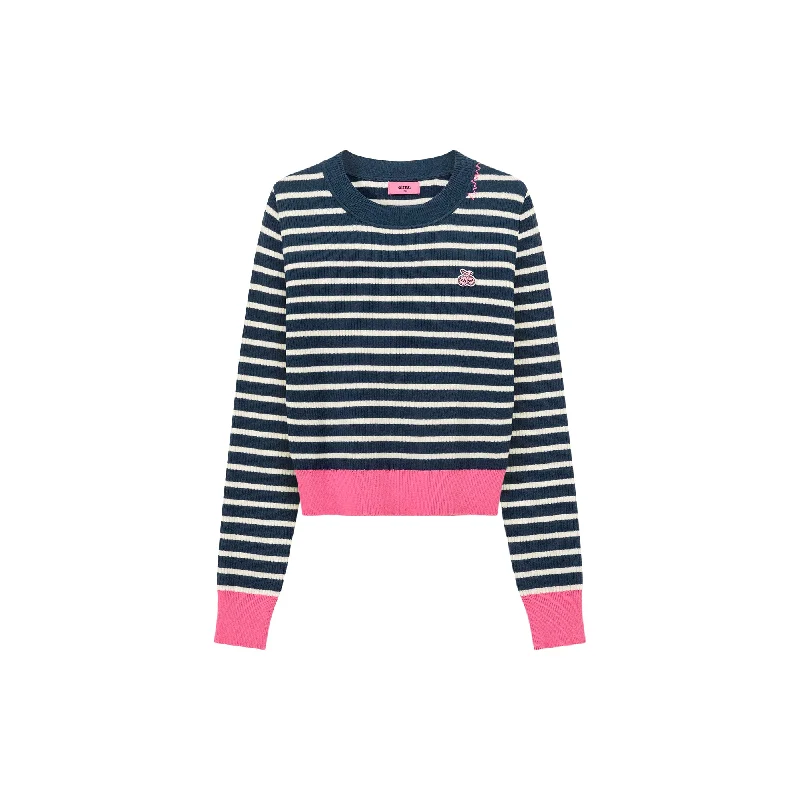 Navy Striped