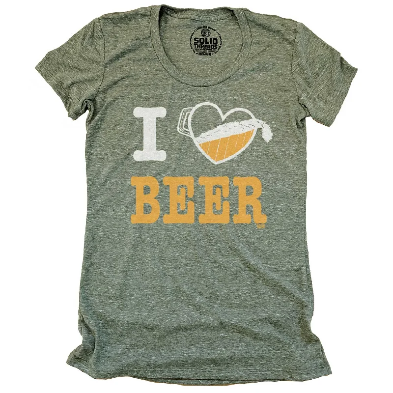 Women's I Heart Beer T-shirt