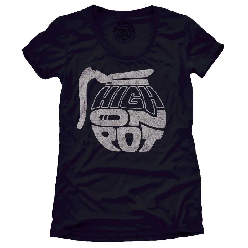 Women's High On Pot T-shirt