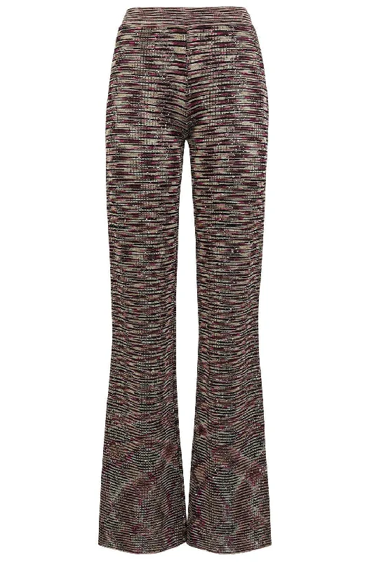 Paillette Sequin Flare Trouser