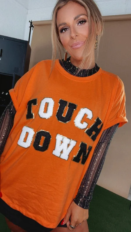 Touchdown Vintage Top, Orange