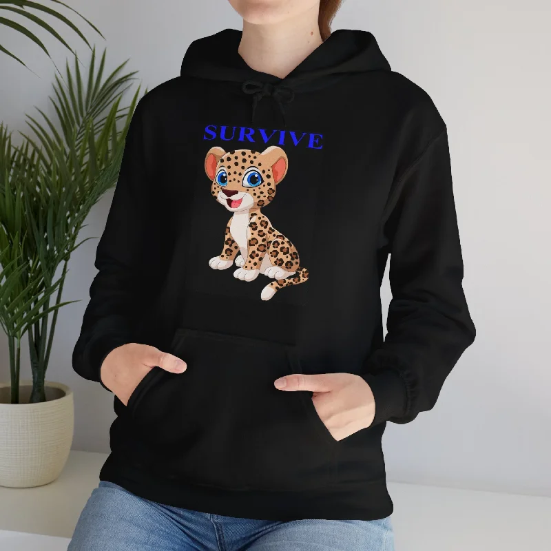 Princess Grace  Survive  Unisex Heavy Blend™ Hooded Sweatshirt