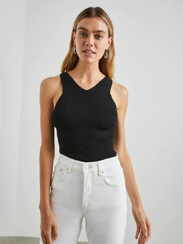 Ally Tank Top - Black