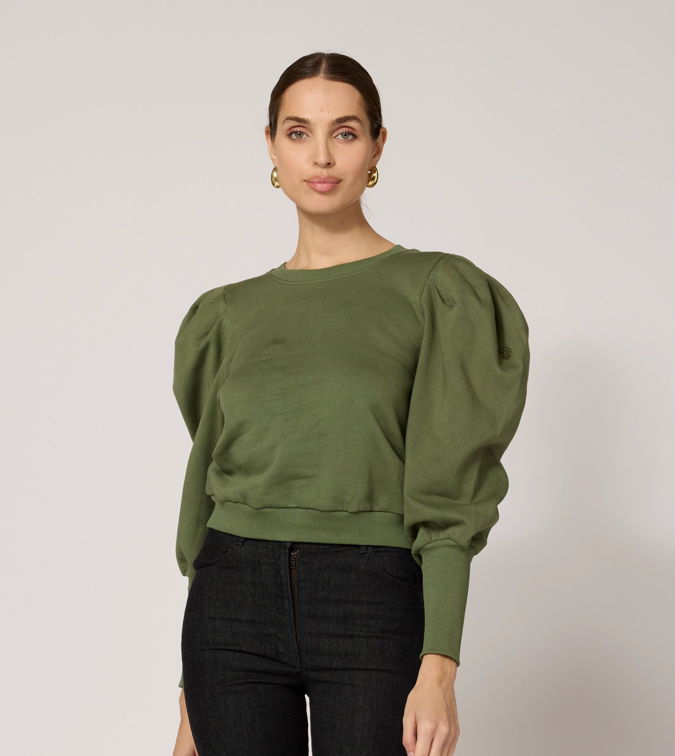 Indi Sweatshirt | Army Green